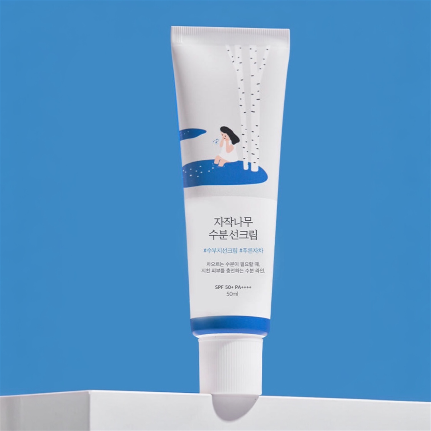 Round Lab - Birch Juice Moisturizing Sun Cream SPF50+ PA++++ 50ml