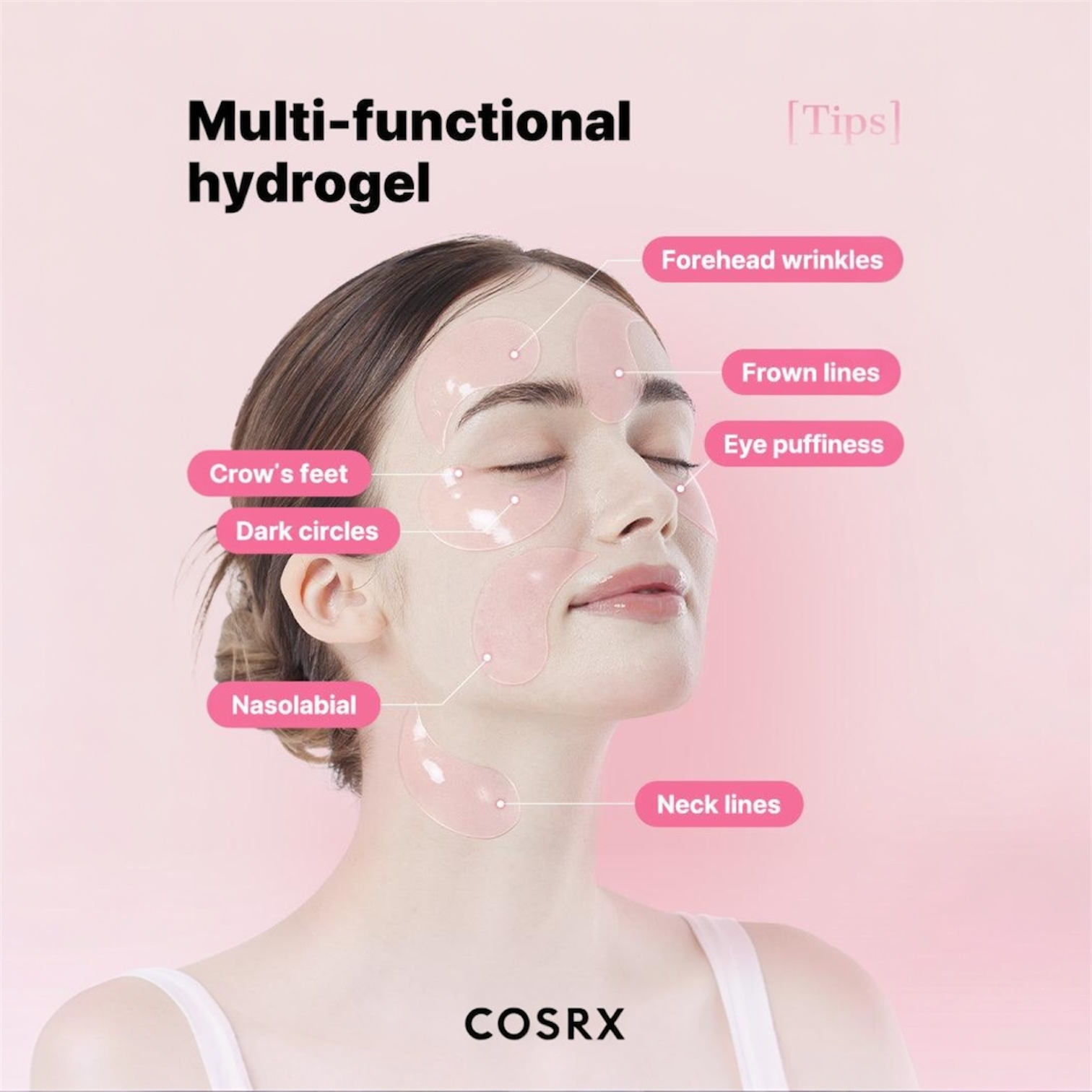 COSRX - The Peptide Collagen Hydrogel Eye Patch 60pz