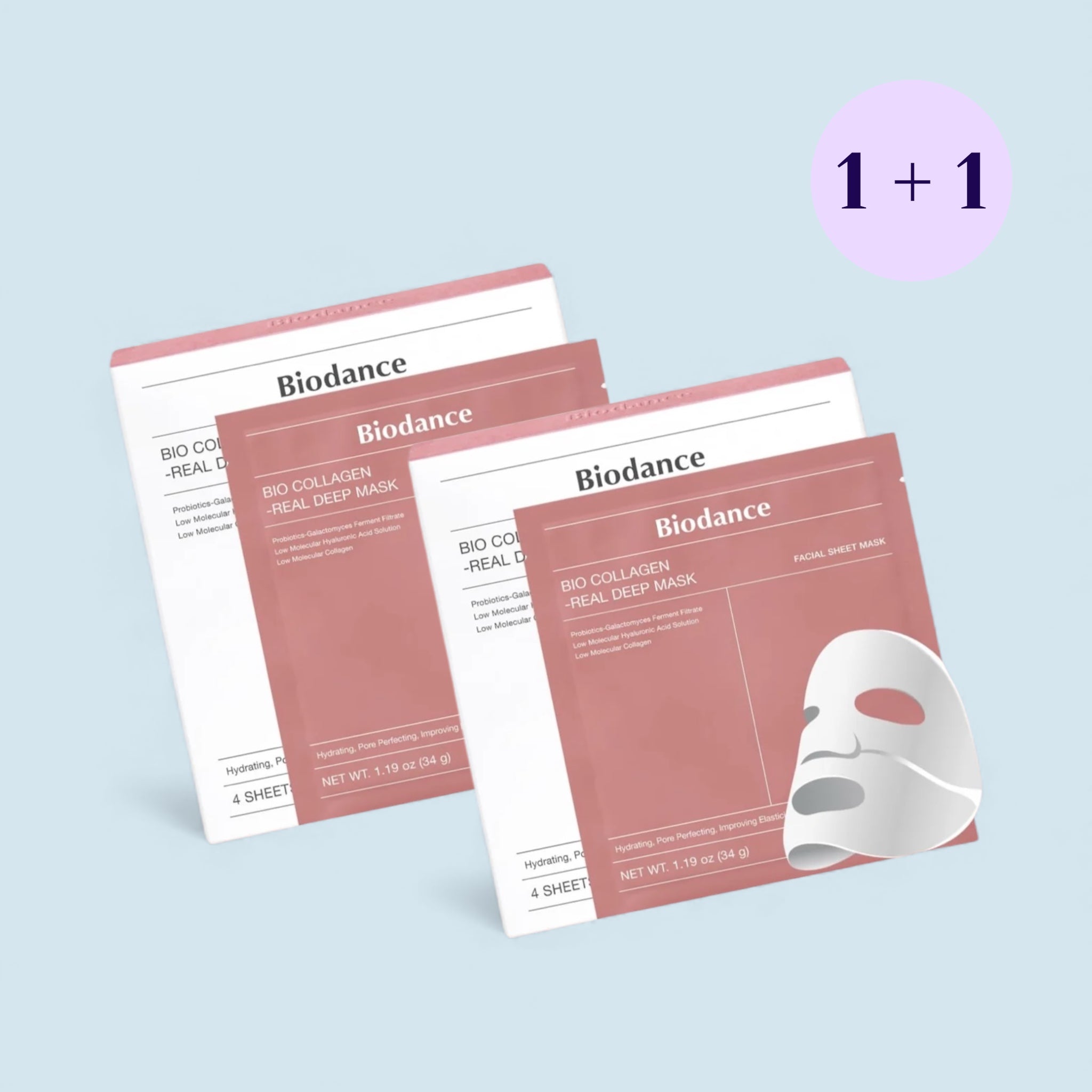 Biodance - Bio Collagen Real Deep Mask 4 pezzi