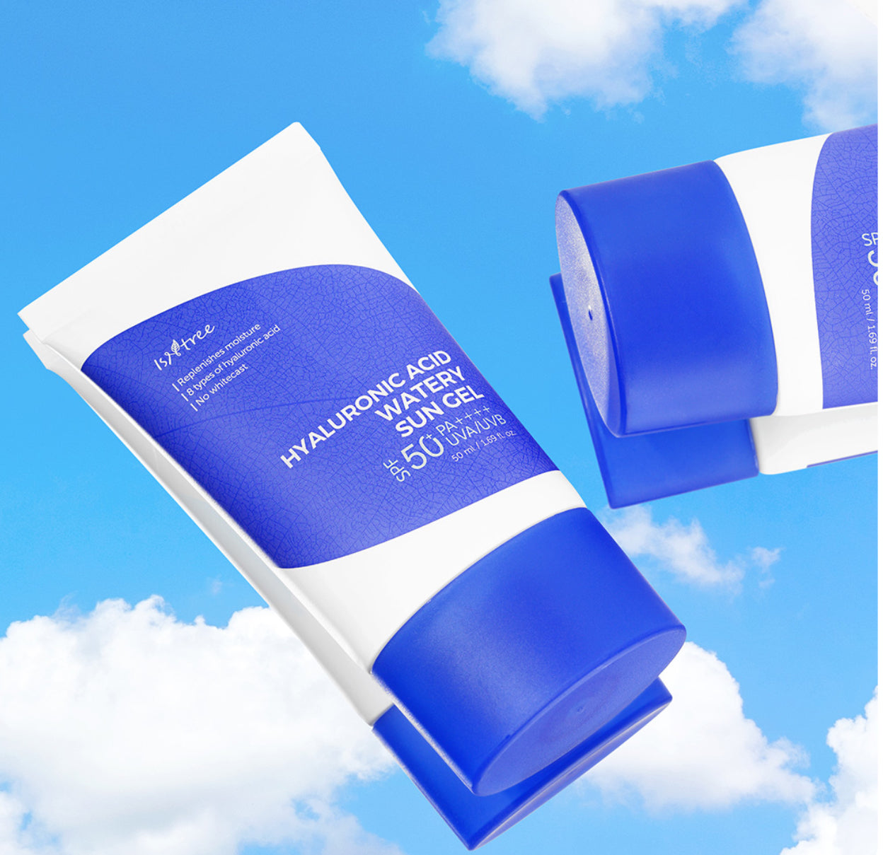 Isntree - Hyaluronic Acid Watery Sun Gel SPF 50+ PA++++ 50 ml