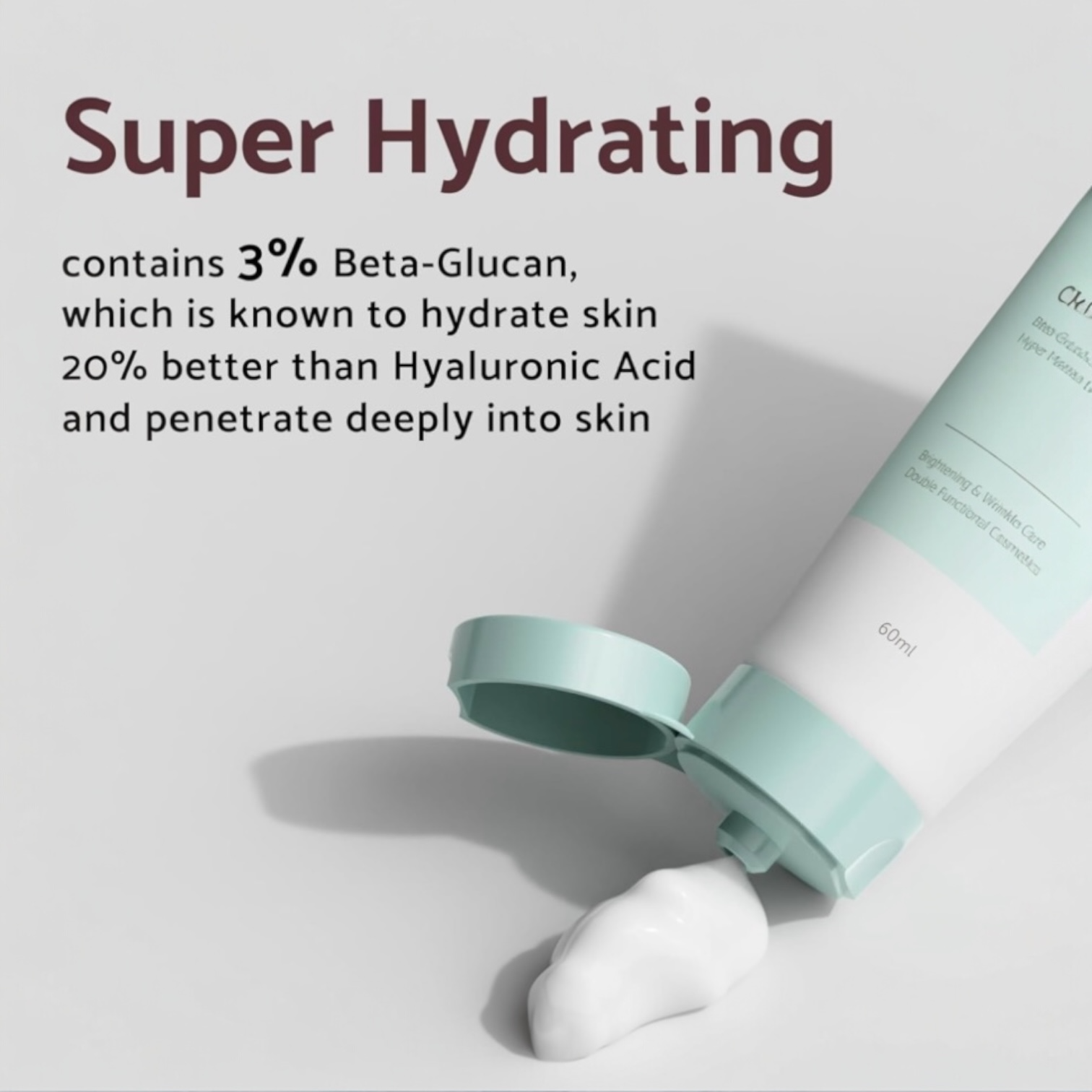 IUNIK - Beta glucan daily moisture cream 60ml