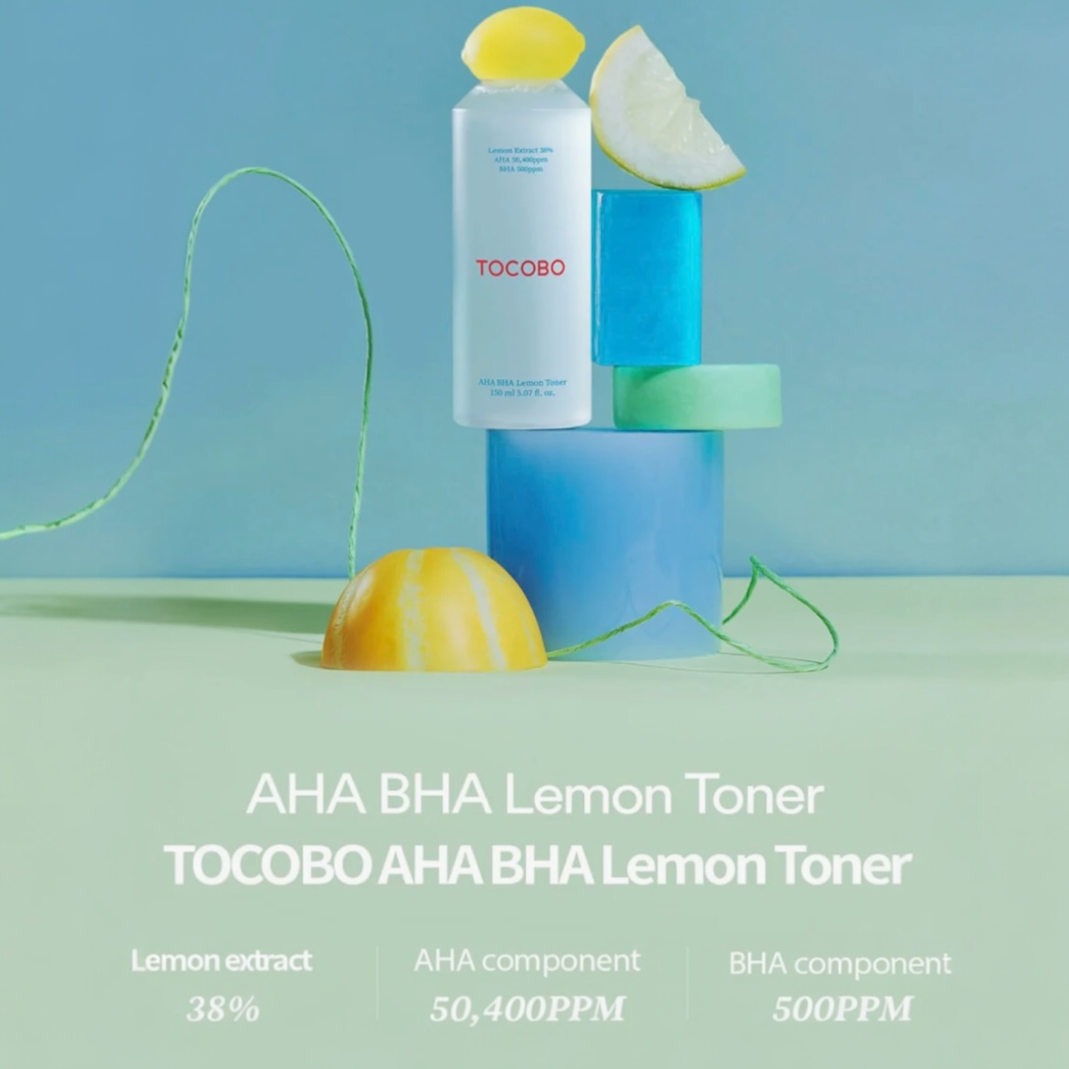 Tocobo - AHA BHA Lemon Toner 150ml