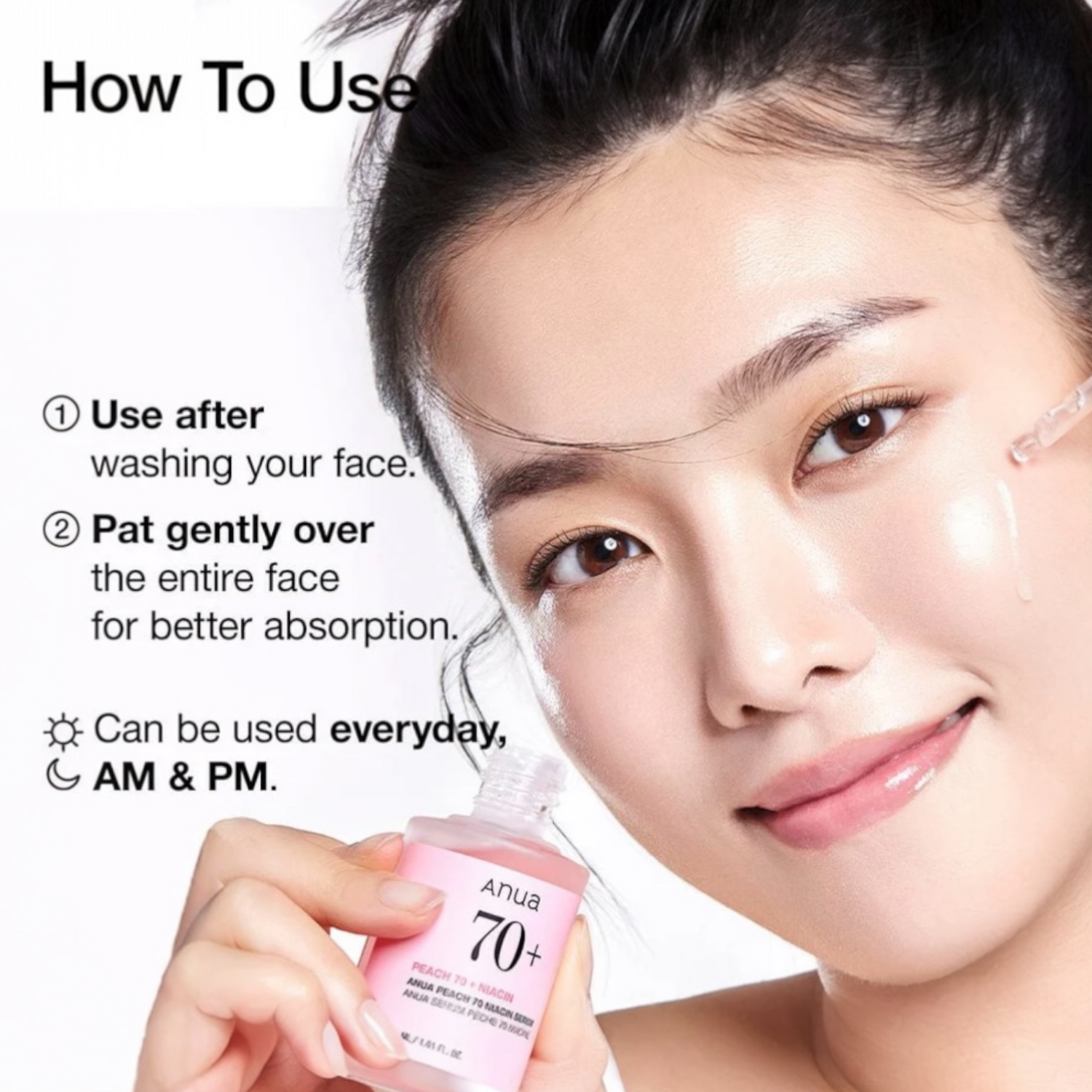 ANUA - Peach 70% Niacinamide Serum 30ml