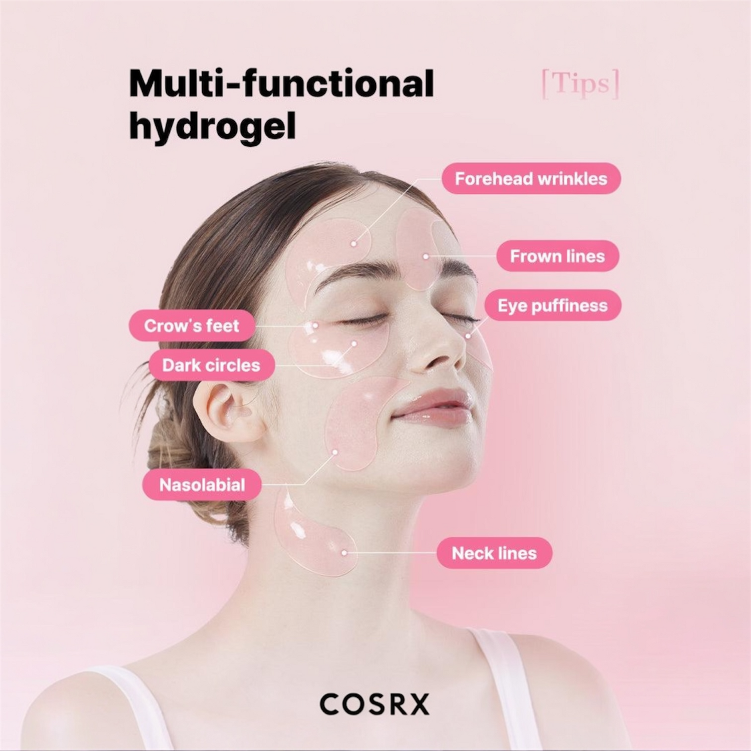 COSRX - The Peptide Collagen Hydrogel Eye Patch 60pz
