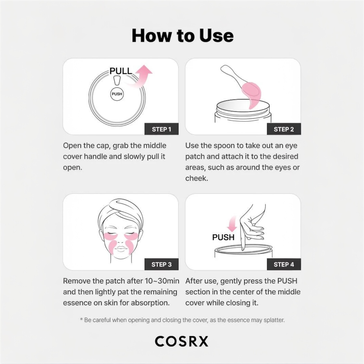 COSRX - The Peptide Collagen Hydrogel Eye Patch 60pz