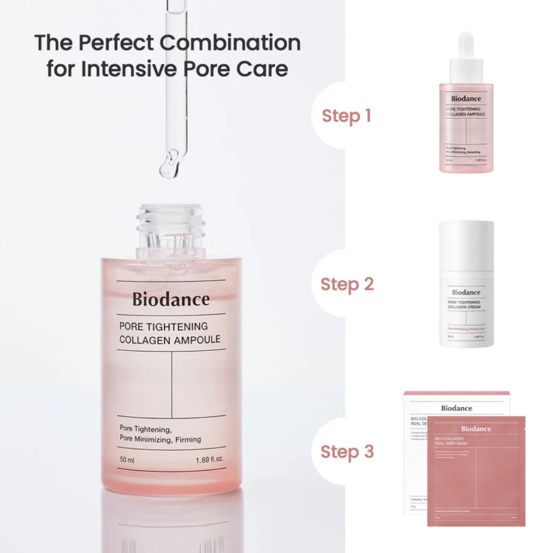 Pore Tightening Collagen Set | 3 STEP