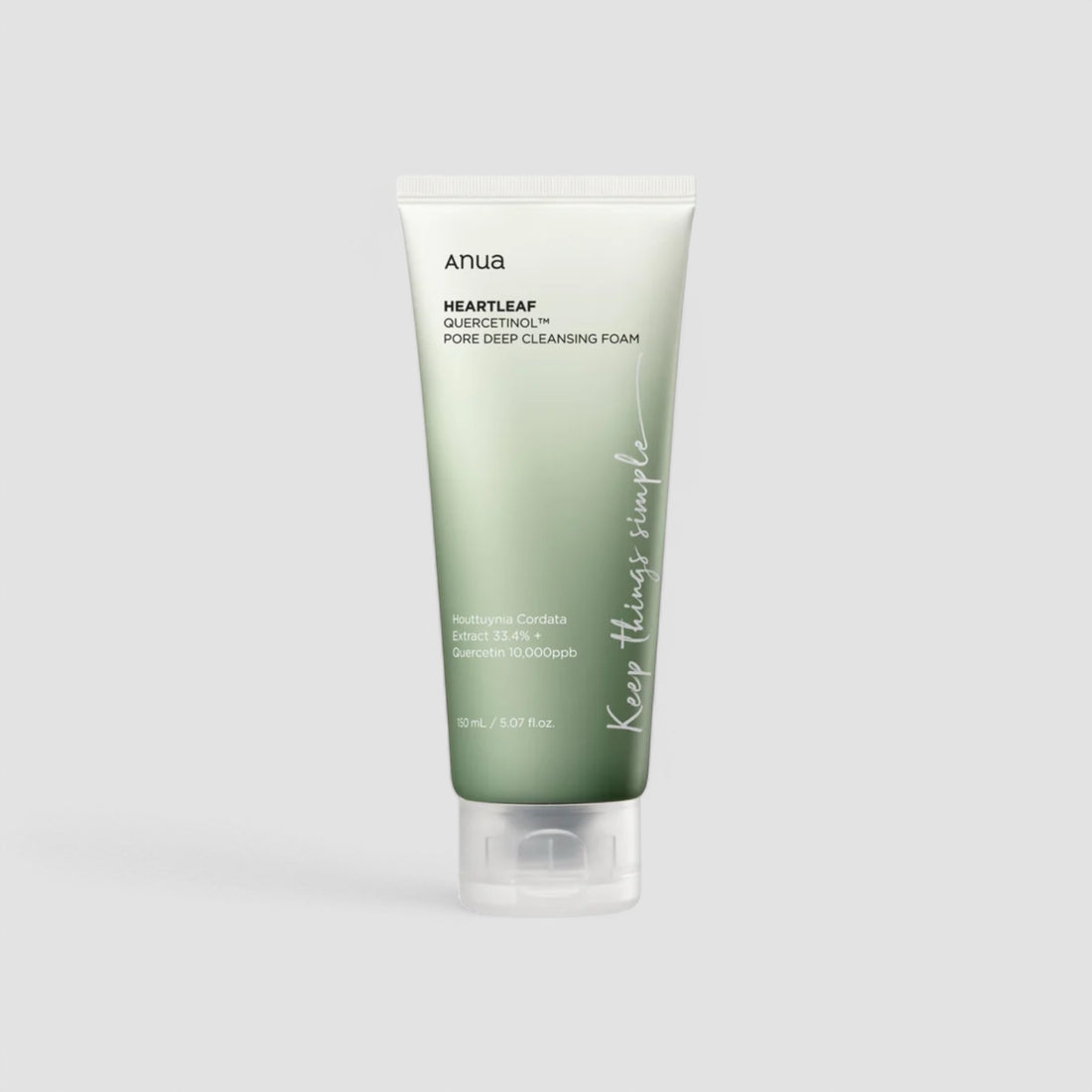 Anua - Heartleaf Quercetinol Pore Deep Cleansing Foam 150ml