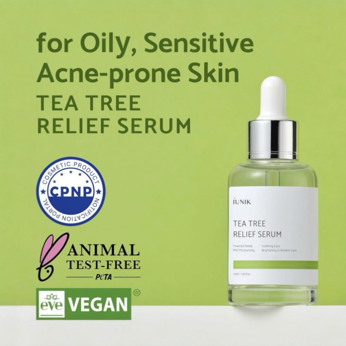 IUNIK - Tea Tree Relief Serum 50ml