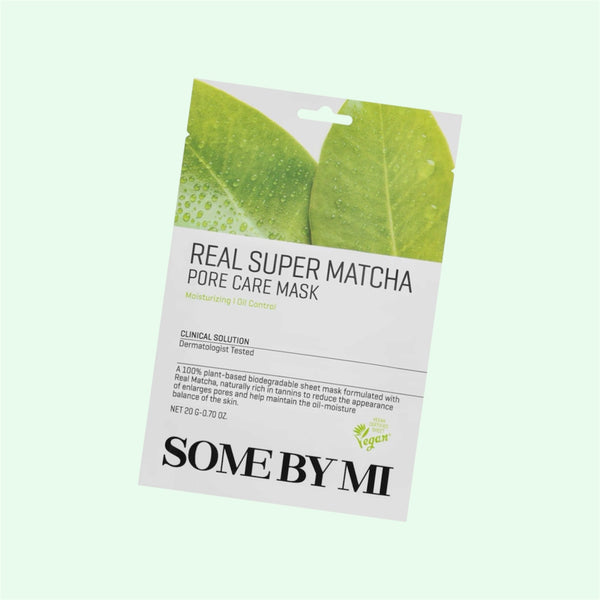 SOME BY MI - Real Super Matcha Pore Care Mask 20ml