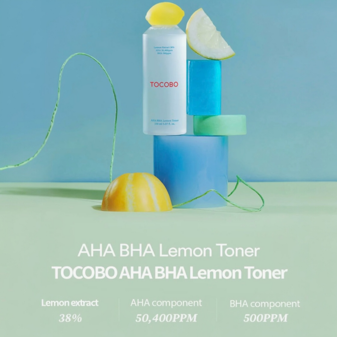 Tocobo - AHA BHA Lemon Toner 150ml